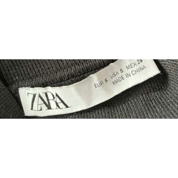 Zara Shift Dress Womens Small Short Sleeve Casual - Picture 5 of 6